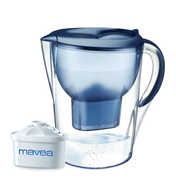 Aquavero Water Filter Pitcher, Aspen Blue